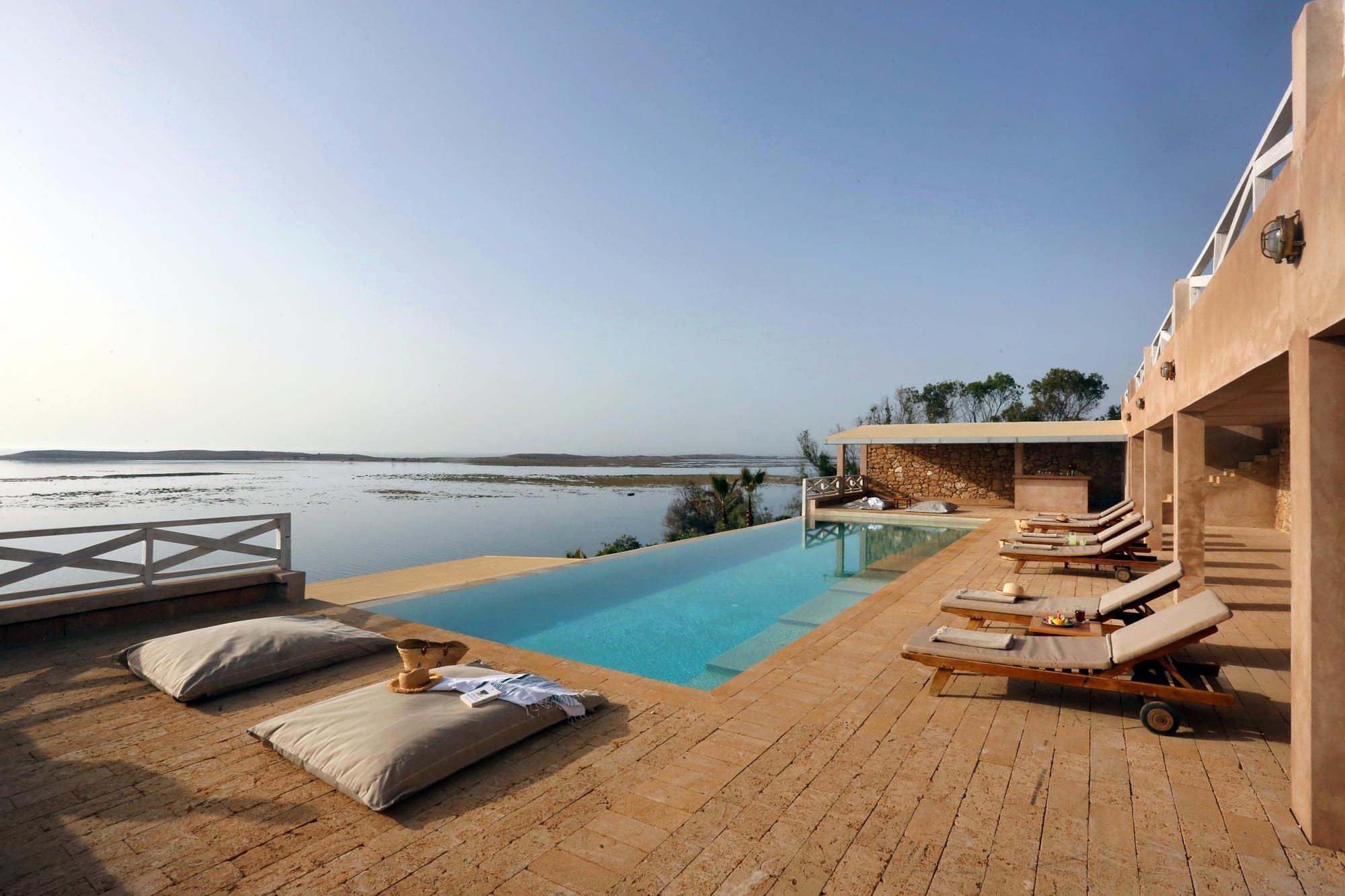 Calm interior retreat space